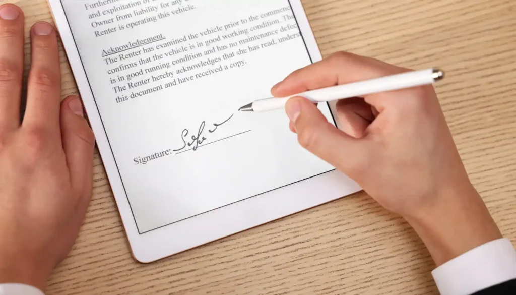 Signature Approval in Dubai